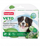 Beaphar Veto Pure Биокапли от блох, клещей и комаров для собак крупных пород от 30 кг с 12-и недель (арт. 15614)