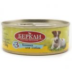 Berkley №3 Horse Meat консервы для взрослых собак с кониной, 100 г (арт. 044679)