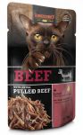 Пресервы Leonardo Beef + Extra Pulled Beef для взрослых кошек (говядина), 70 г