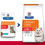 Hills Prescription Diet c/d Urinary Stress для взрослых кошек, с рыбой